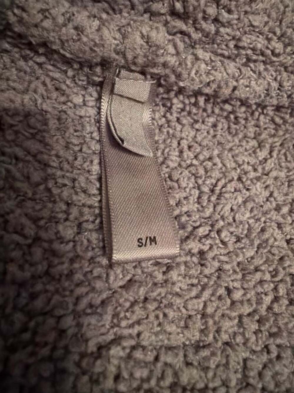 SKIMS Cozy Knit Robe in Smoke Gray Size S/M - Picture 3 of 6